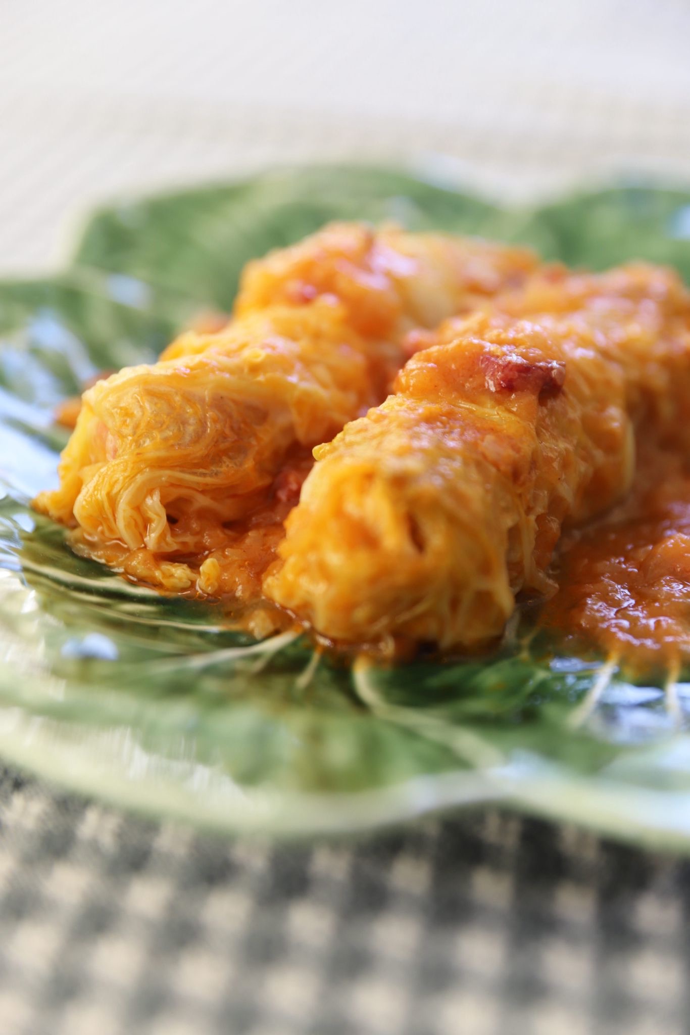 Salsichas com Couve Lombarda e Bacon