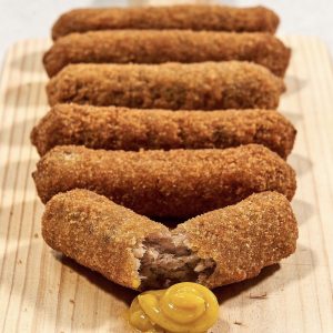Croquetes de Forno / Carne (caixa de 6 unidades)